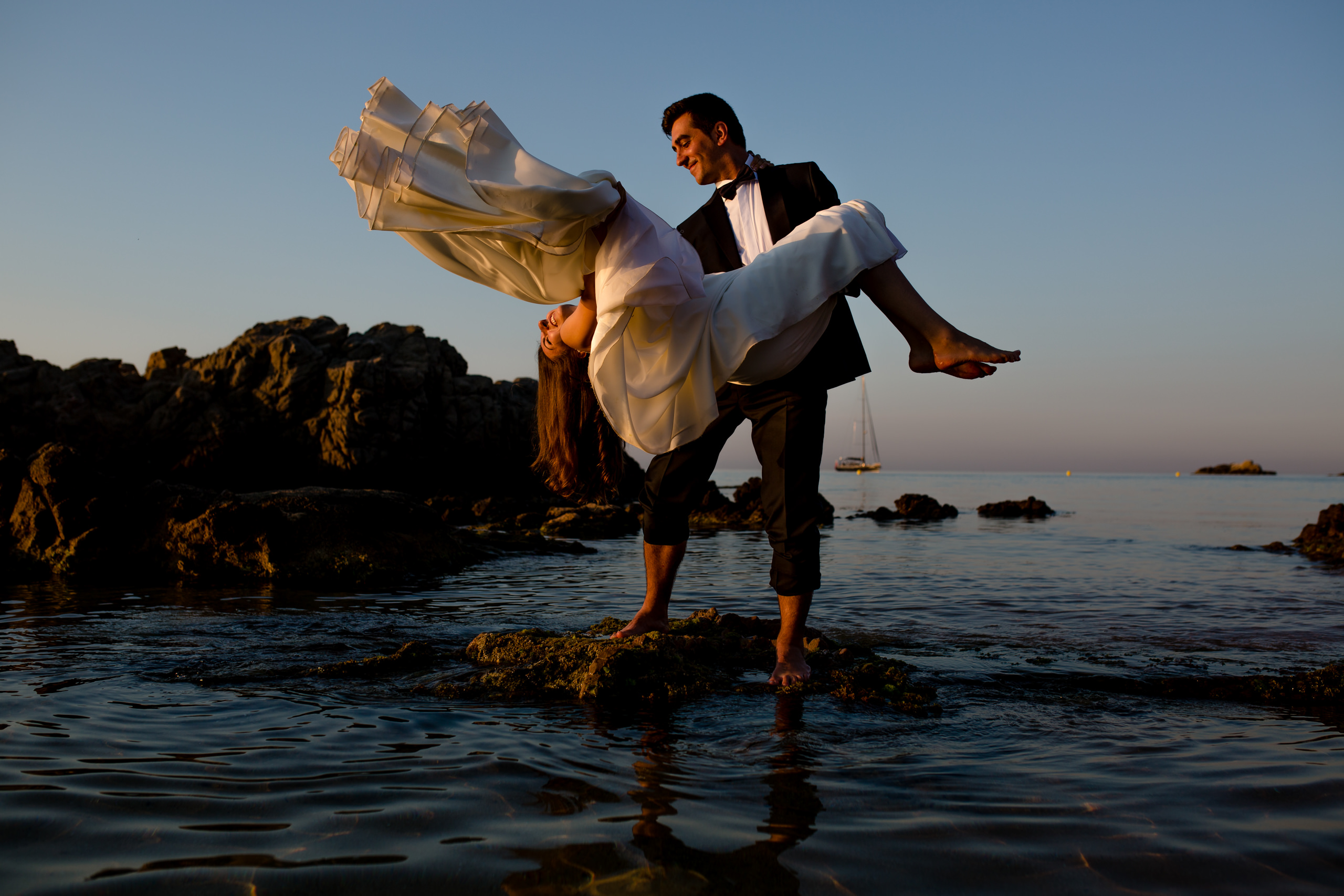 Preboda — luz dorada al atardecer